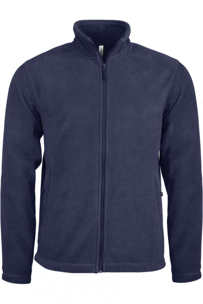 Uniszex pulóver Designed To Work WK903 Full Zip Microfleece Jacket -L, Navy